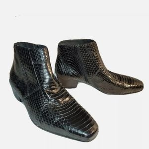 Giorgio Brutini Snake Skin Mens Ankle Boot Size 9M